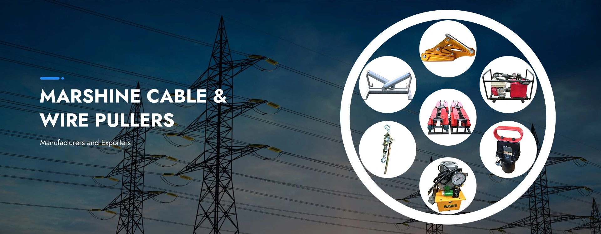 Tời kéo cáp được sản xuất tại Trung Quốc