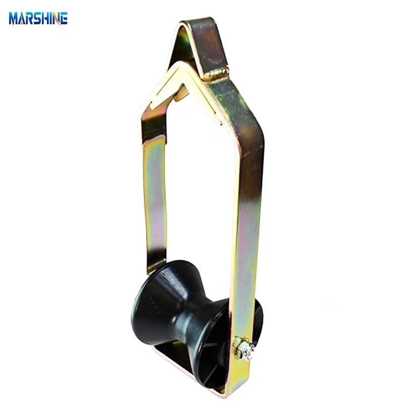 Cách sử dụng khối dây buộc bằng nhôm của Marshine Overlash Cable Roller Frame Frame