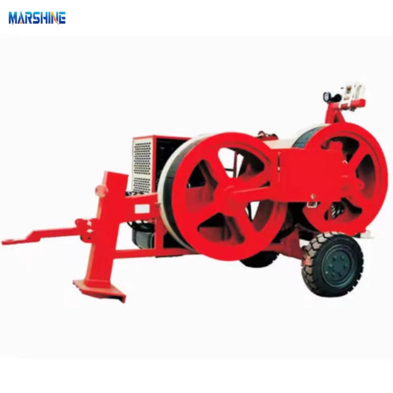 Cách sử dụng Máy căng kéo cáp thủy lực trống đôi