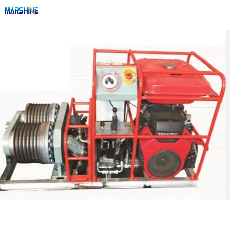 5TON Double Capstan Gasoline Cáp tời