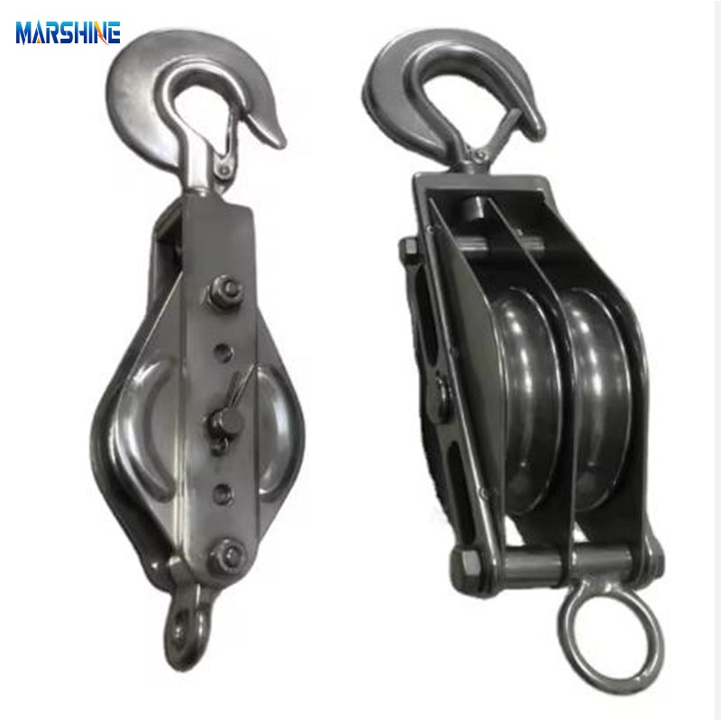 Khả năng hạng nặng Single Sheave Alloy Steel Tow Blocks