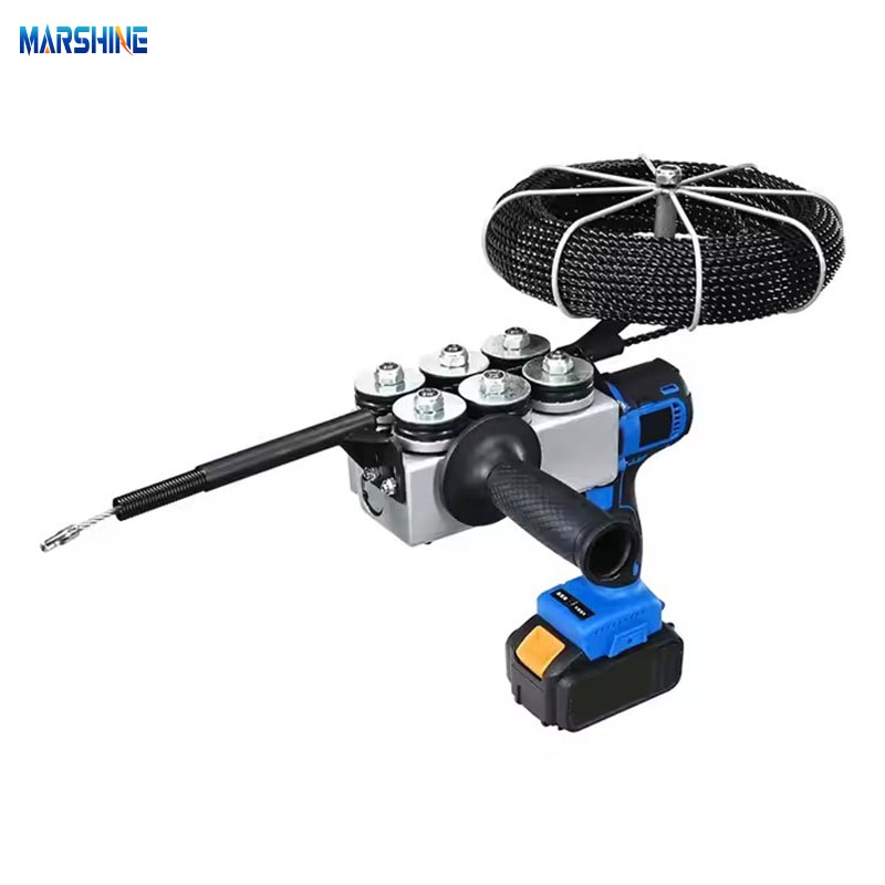 Li-battery chạy dây cáp không dây Rodder
