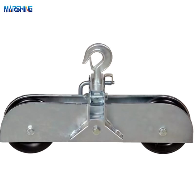 Con lăn gắn cáp khung thép loại nối tiếp