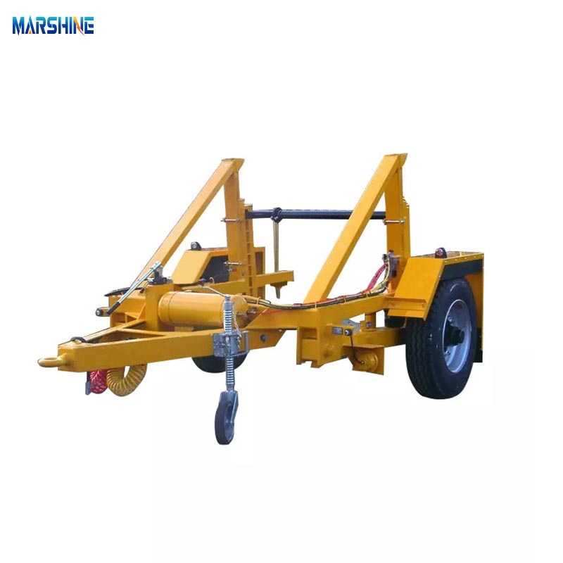 Rơ moóc tang trống cáp hỗ trợ thủy lực trục đơn MAR-CD-130